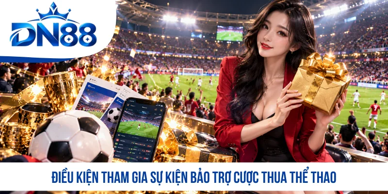 Điều kiện tham gia sự kiện bảo trợ cược thua thể thao