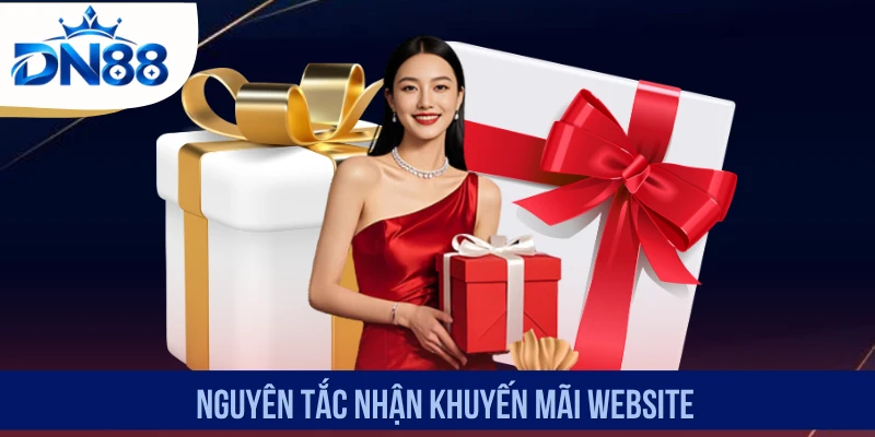 Nguyên tắc nhận khuyến mãi website