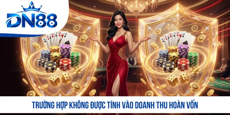 Trường hợp không được tính vào doanh thu hoàn vốn